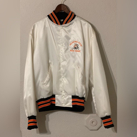 POWER SATIN JACKET - OKLAHOMA STATE - M